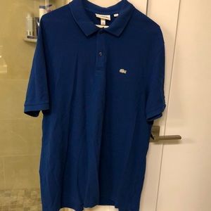 Lacoste men’s 3xl blue polo